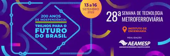 Abertura da Semana de Tecnologia Metroferroviária contará com entrega de prêmio