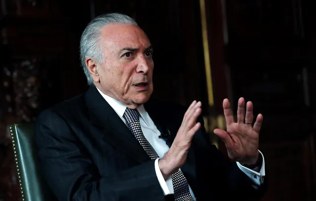 Temer: Cheguei constitucionalmente ao poder