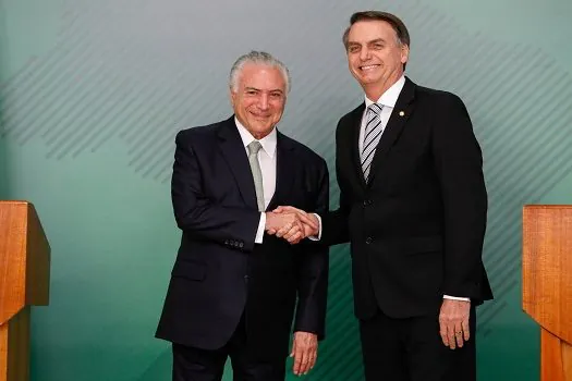 Temer confirma participação em nota de Bolsonaro e fala em mudança de postura