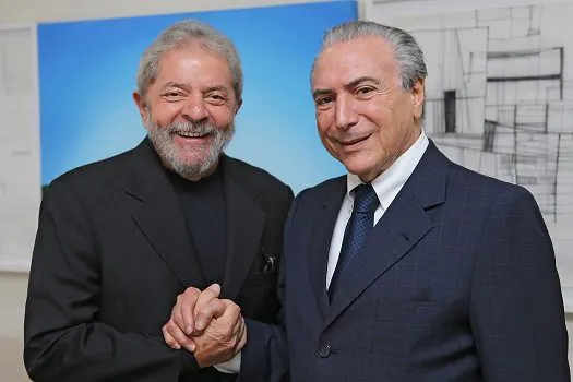 Para Temer, Lula eliminaria direitos se revogasse reforma trabalhista