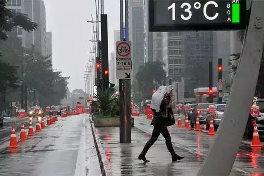 SP terá queda de temperatura e mínima prevista de 7 graus