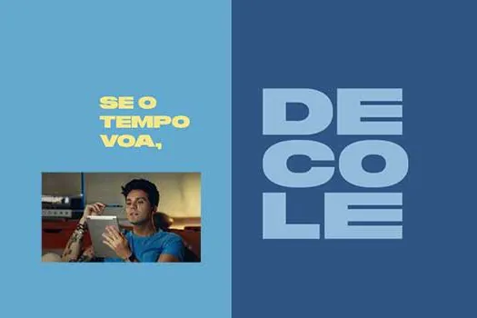 “Se o tempo voa, decole” é a nova campanha da Cruzeiro do Sul Virtual