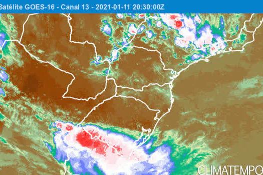 Após calor de 40°C, RS tem temporais com chegada de frente fria