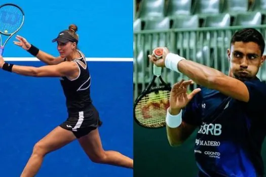 Bia Haddad e Thiago Monteiro igualam melhores rankings de suas carreiras