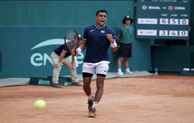 Tênis: Thiago Monteiro inicia Rio Open com vitória sobre Dominic Thiem