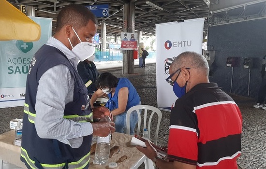 Terminal Jabaquara da EMTU recebe ação de combate à dengue