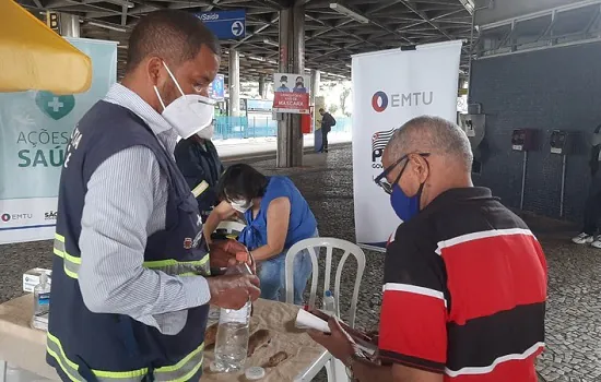 Terminal Jabaquara da EMTU recebe ação de combate à dengue