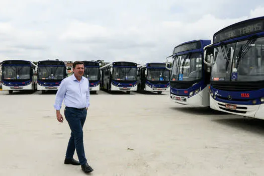 São Bernardo entrega novo pátio de ônibus no Taboão