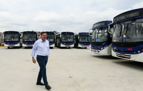 São Bernardo entrega novo pátio de ônibus no Taboão