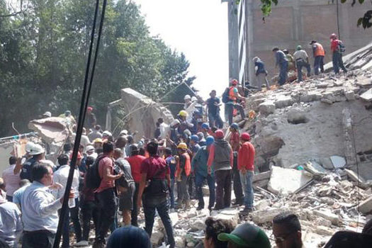 Autoridades mexicanas estimam que 50 pessoas continuam soterradas