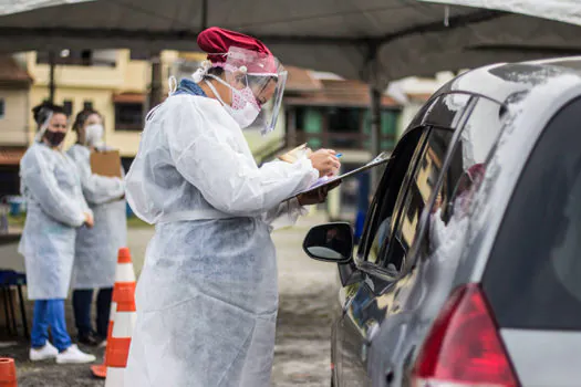 Ribeirão Pires inicia drive-thru de testagem da COVID-19 para gestantes