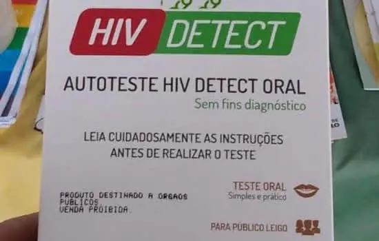 Estação Largo Treze oferece gratuitamente autoteste para HIV