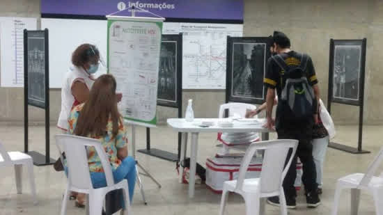 Linhas 4-Amarela e 5-Lilás oferecem autoteste para HIV nas estações Luz e Capão Redondo