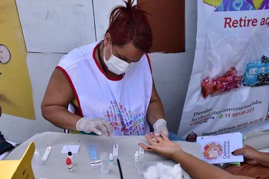 Prefeitura de Rio Grande da Serra promove testagem de HIV, Sífilis e Hepatite B e C