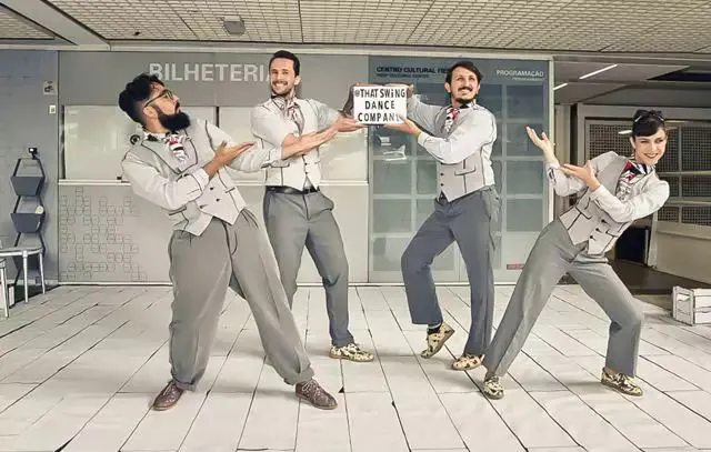 That Swing Dance Company apresenta “Lindy Hop” no Pátio Metrô São Bento