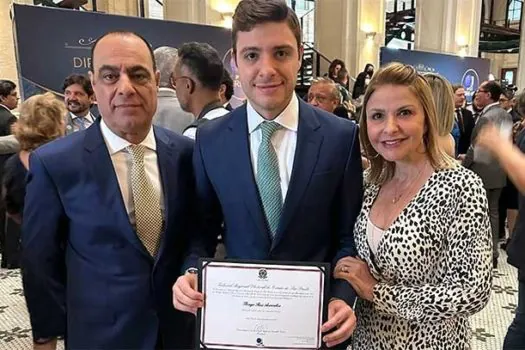 Thiago Auricchio é diplomado deputado estadual para segundo mandato