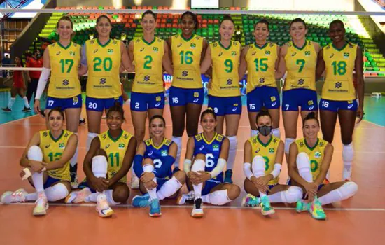 Campeonato Sul-Americano: Brasil vence Argentina no vôlei feminino