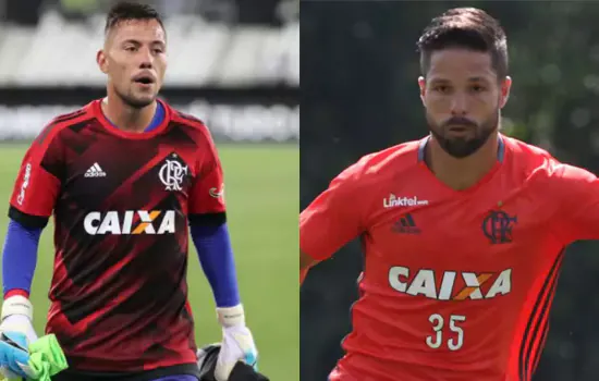 Flamengo renova com Diego Ribas e Diego Alves até o fim de 2022