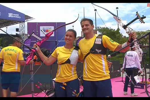 Tiro com arco: Brasil conquista bronze em etapa da Copa do Mundo