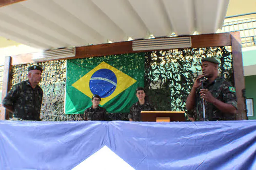 São Caetano recebe visita da Seção de Tiros de Guerra e Escola de Instrução