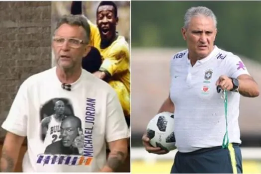 Tite processa Neto por ser xingado de ‘babaca’, ‘idiota’ e ‘vagabundo’