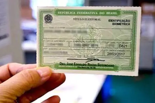 Eleitor tem até amanhã para ficar apto a votar