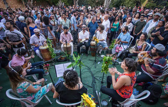 Casa das Caldeiras recebe o Samba do Sol