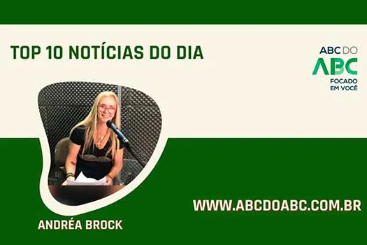 Top 10 Notícias terá versão podcast com apresentação de Andréa Brock