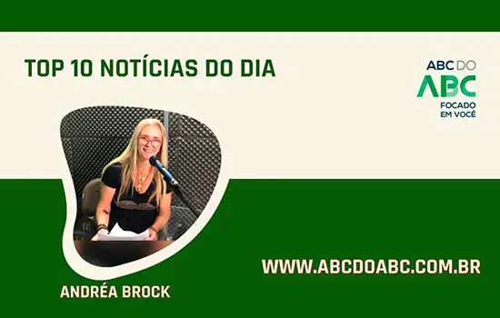 Top 10 Notícias terá versão podcast com apresentação de Andréa Brock