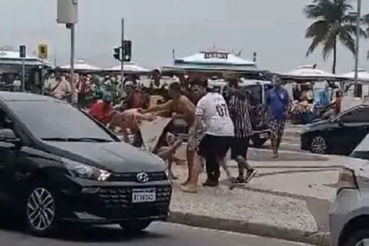 Briga de torcidas de Fluminense e Argentinos gera prejuízo de R$ 9 mil em quiosque