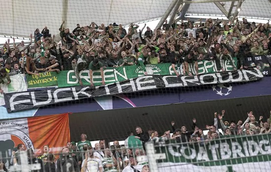 Uefa multa Celtic por faixa contra a monarquia após morte da rainha