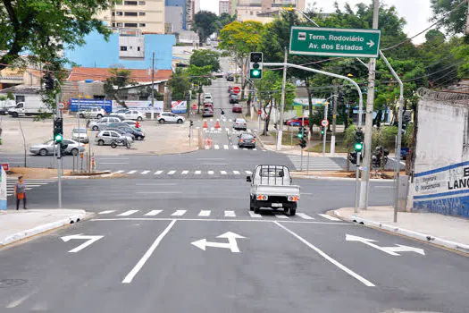 Santo André libera ao tráfego nova ligação entre os bairros Jardim e Campestre