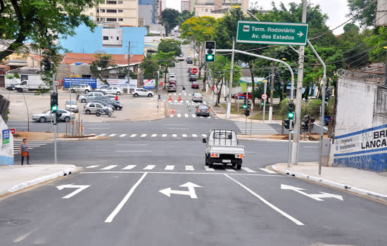 Santo André libera ao tráfego nova ligação entre os bairros Jardim e Campestre