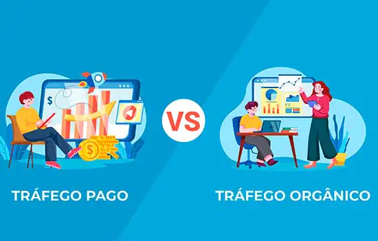 Tráfego orgânico e tráfego pago: qual a diferença entre eles?