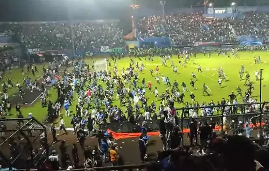 Uefa fará homenagem a vítimas de tragédia em estádio na Indonésia