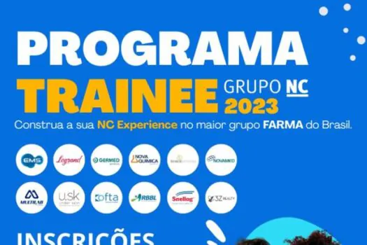 Grupo NC abre vagas de Trainee