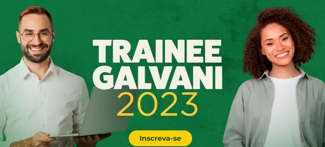 Galvani abre vagas para Programa de Trainee