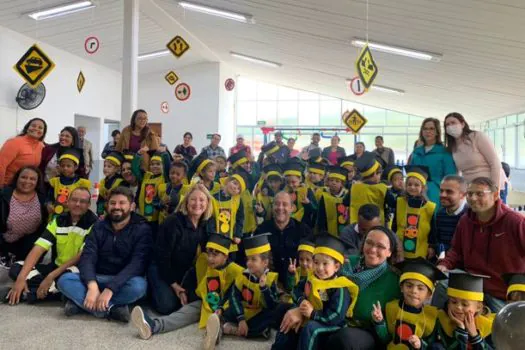 Ribeirão Pires conclui projeto ‘Trânsito também é coisa de criança’