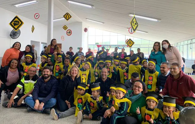 Ribeirão Pires conclui projeto ‘Trânsito também é coisa de criança’