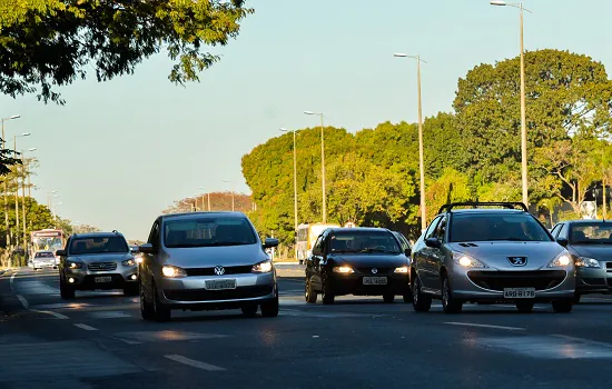 CET monitora o trânsito na região da Marginal Pinheiros para corrida