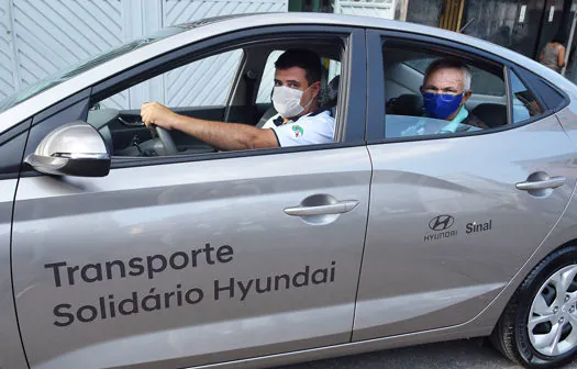 Diadema e Hyundai firmam parceria para transportar idosos e profissionais da saúde