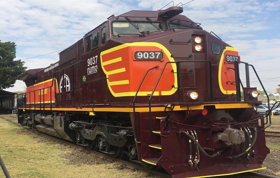 Rumo e prefeitura repaginam locomotiva em homenagem à Estrada de Ferro Araraquara – EFA