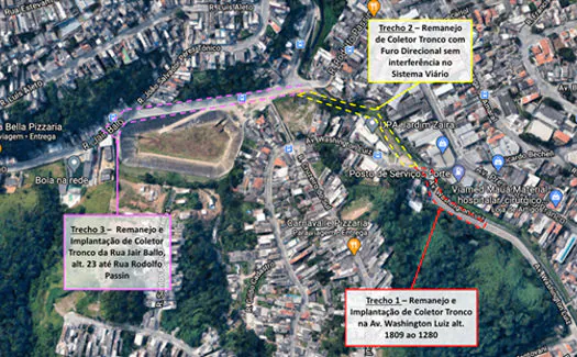 BRK Ambiental realiza extensão da rede de esgoto do bairro Alto da Boa Vista