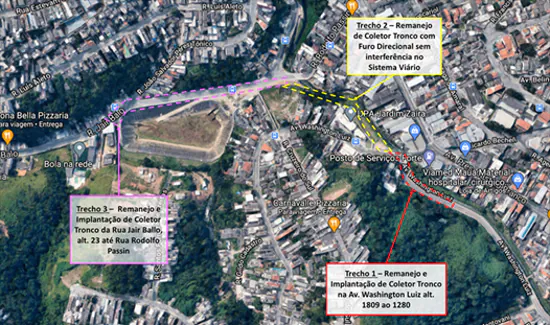 BRK Ambiental realiza extensão da rede de esgoto do bairro Alto da Boa Vista