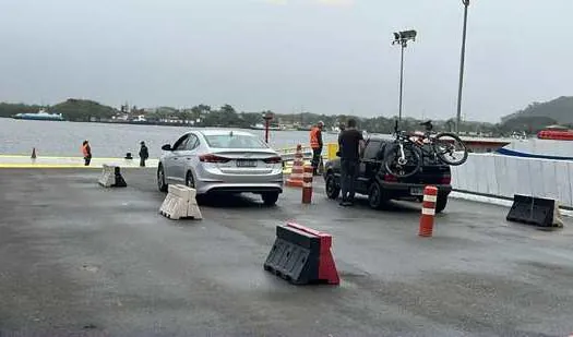 Travessia Guarujá/Bertioga é liberada também para veículos pesados