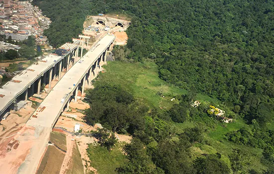 Compromisso é retomar obras do Rodoanel