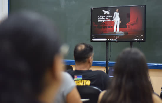 Ribeirão Pires e Universidade Anhanguera promovem treinamento em APH