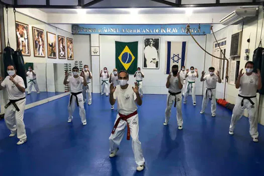 Federação Sul Americana de Krav Maga retoma treinos presenciais no ABC