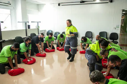 São Caetano capacita equipe da Leroy Merlin para emergências