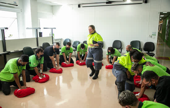 São Caetano capacita equipe da Leroy Merlin para emergências